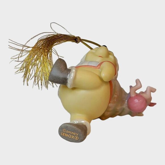 LENOX 2005 A Tree for Pooh and Piglet Christmas Tree Ornament 1st in Series - Picture 6 of 7
